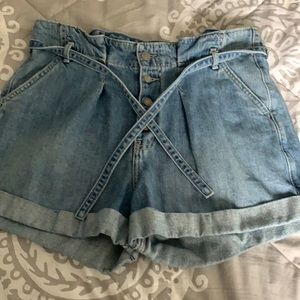 High waisted Hollister Jean Shorts